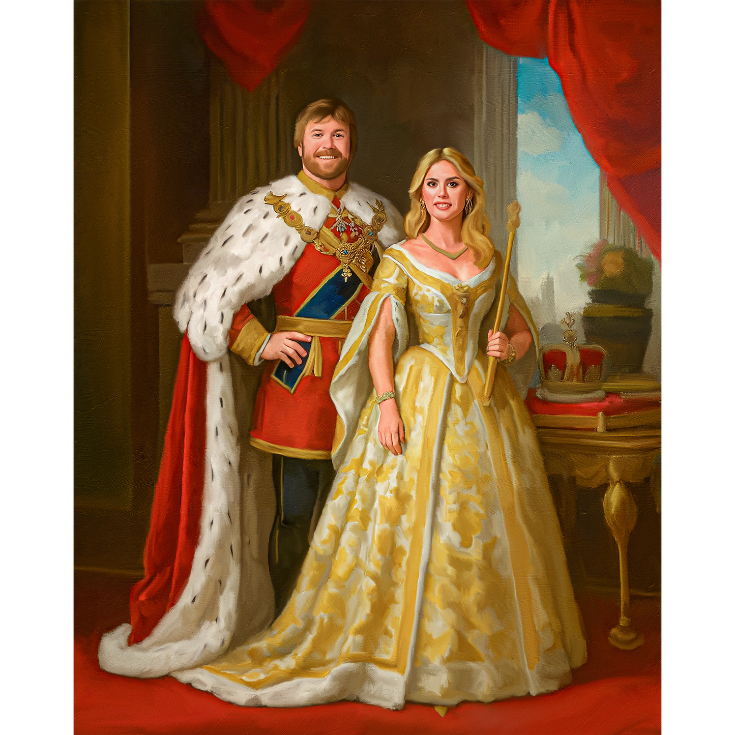 Couple Royal Portrait
