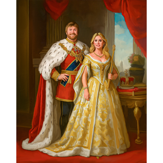Couple Royal Portrait